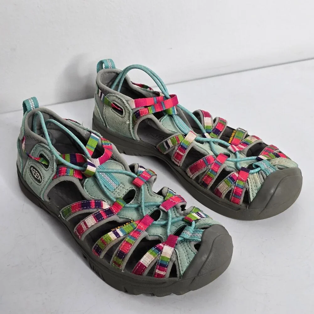 KEEN Kids Youth Shoes Sz 4 Newport Waterproof Hiking Sandals Sport Pink Washable